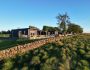 Springfield Farm Holiday Pods Edinburgh - External View of all four Holiday Pods